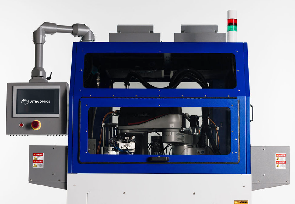 close up of the 54R coating machine