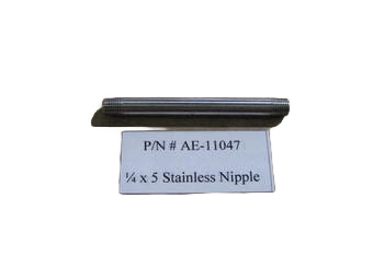 1/4 x 5 Stainless Nipple