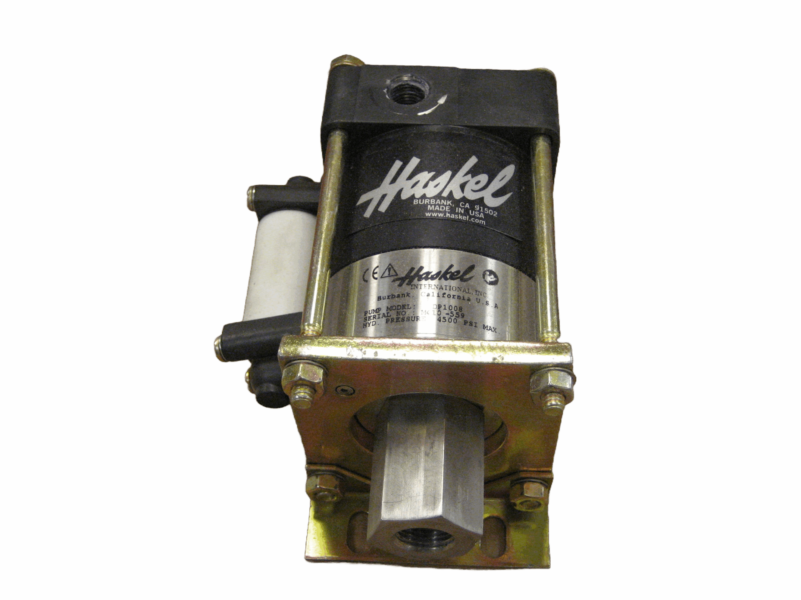 Haskel pump replacement