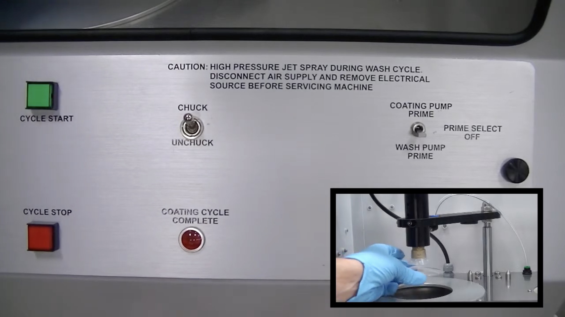 Priming the Mini 2 Wash Pump