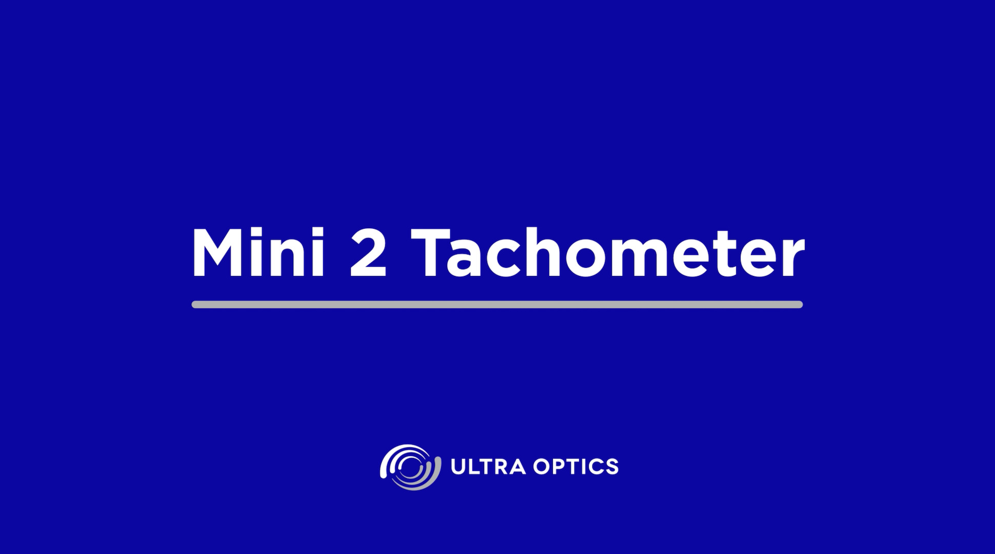 UO-TroubleshootingVideo-Mini2-Tachometer-CoverPhoto Checking your Mini 2 Spindle Speed with a Tachometer